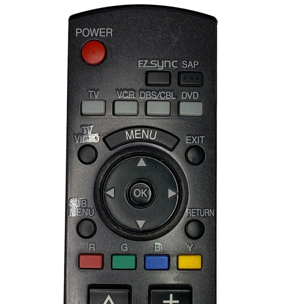 Genuine Panasonic Remote Control TV Replacement N20AYB000322 - Picture 5 of 7